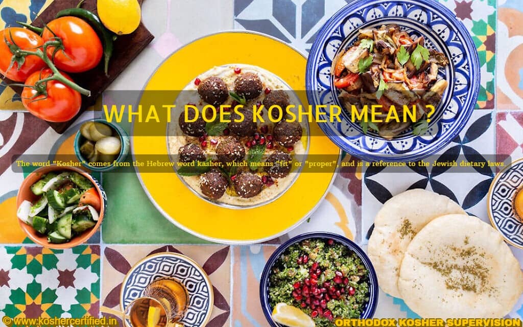 what does kosher mean